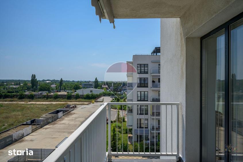 Apartament cu 2 camere, mobilat în Mogoșoaia