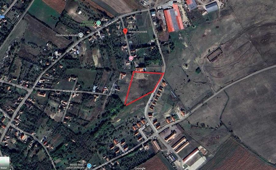 Vand teren intravilan comuna Aiton judetul Cluj, priveliste deosbita - 7