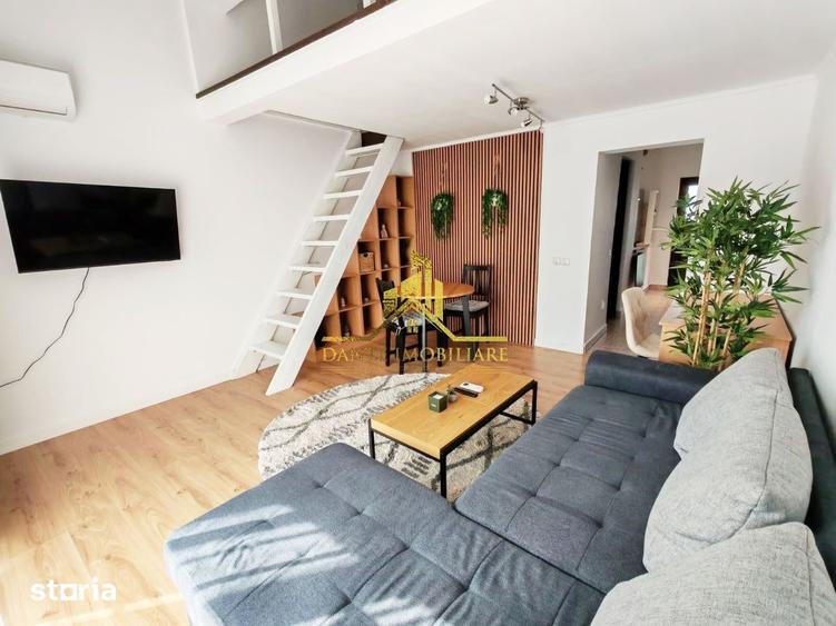 Apartament cu 2 camere semidecomandat, mobilat în Iris