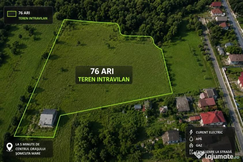 Casă cu 5 camere cu Teren 7600 Mp în Central