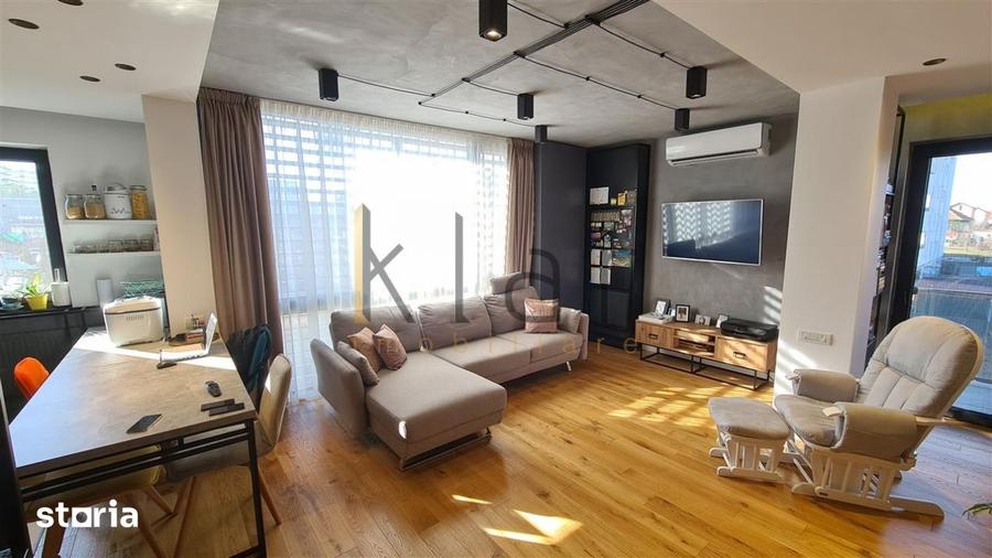 Apartament cu 2 camere semidecomandat, mobilat în Europa