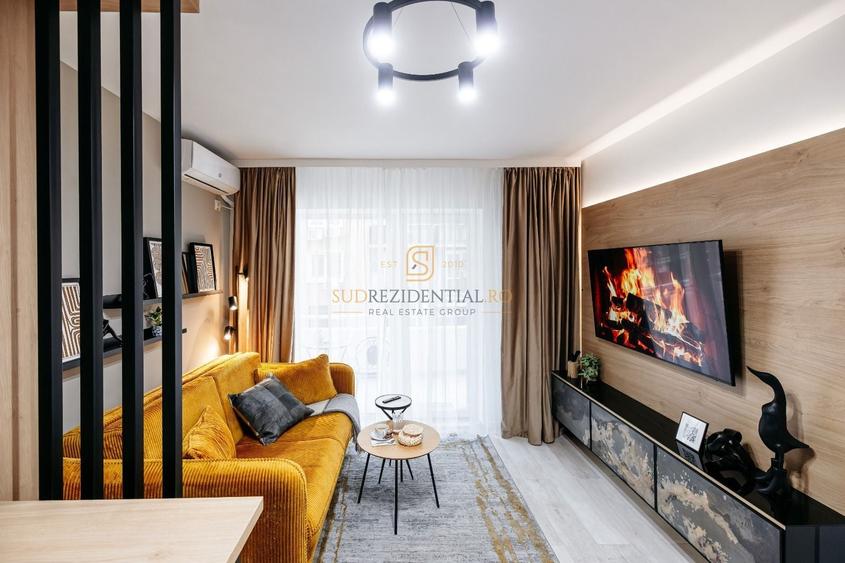 Apartament cu 2 camere semidecomandat, mobilat în Națiunile Unite