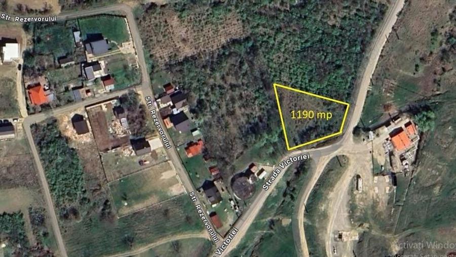 Teren de 1190 mp, în Boldești
