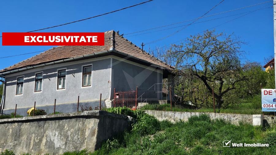 Casă individuală cu 3 camere cu Canalizare în Cojocna