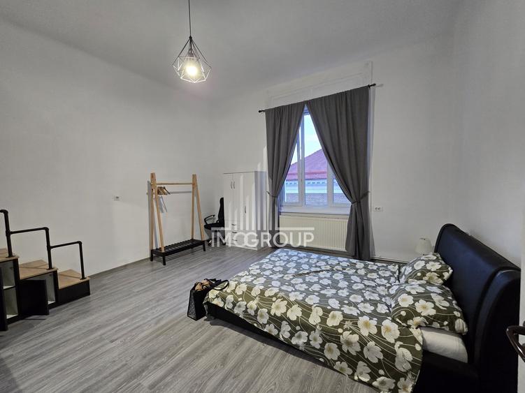Apartament cu 3 camere semidecomandat, mobilat în Central