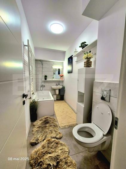 Apartament cu 3 camere semidecomandat, mobilat în Moara de Vânt