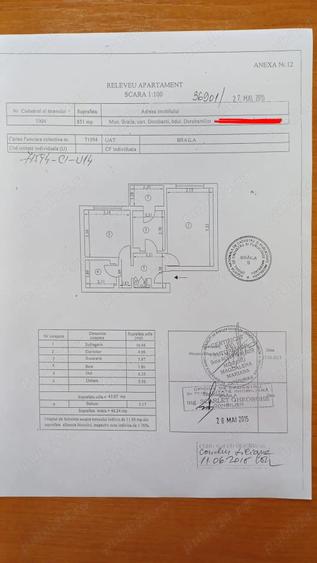 Apartament cu 2 camere decomandat în Central