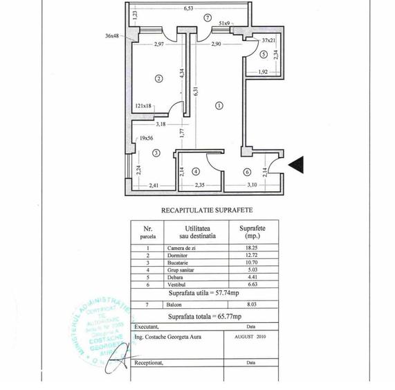 Apartament 2 camere | Rin Grand Residence | 58mp | Parcare | Delta Va - 1