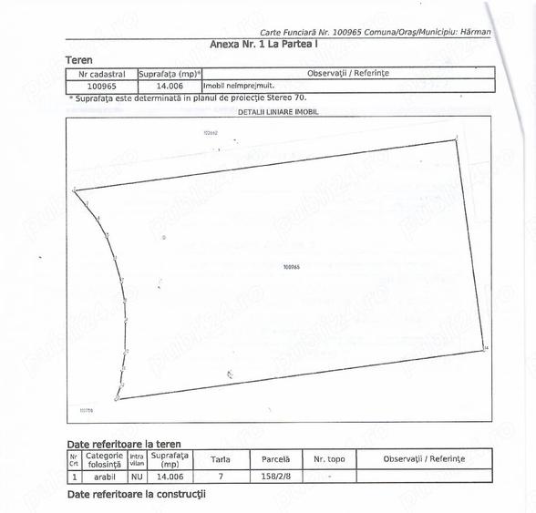 Teren de 20300 mp, în Prejmer