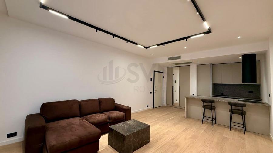 Apartament cu 2 camere semidecomandat, mobilat în Herăstrău