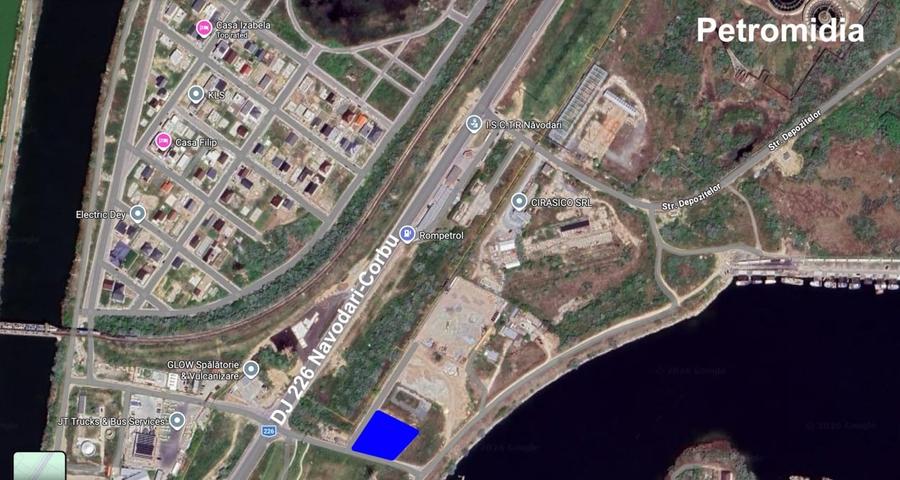 Teren Construcții intravilan de 2500 mp, în Năvodari