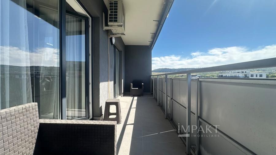 Apartament cu 2 camere semidecomandat, mobilat în Bună Ziua