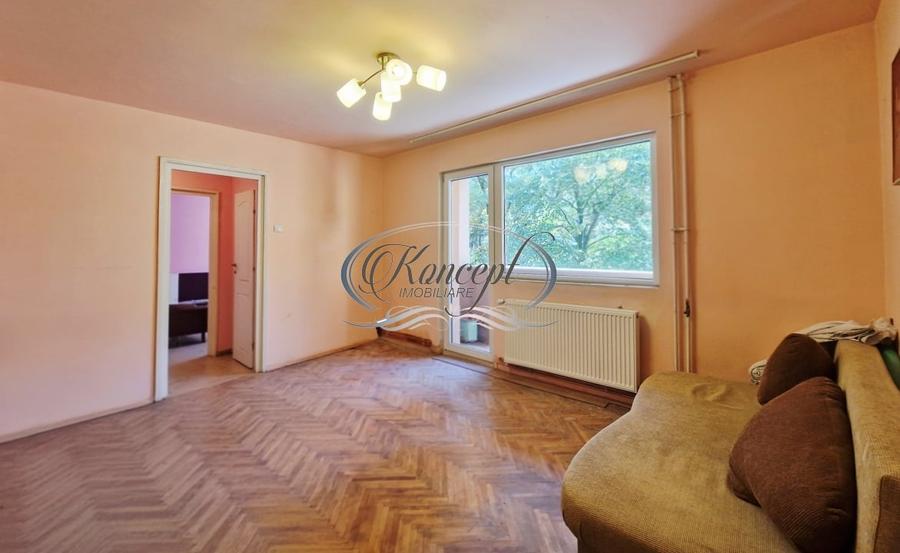 Apartament cu 2 camere semidecomandat, mobilat în Gheorgheni