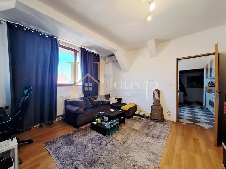 Apartament cu 2 camere semidecomandat, mobilat în Kiriac