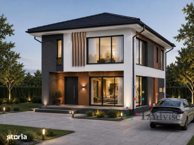 Casă cu 4 camere cu Teren 585 Mp în Hărmanului