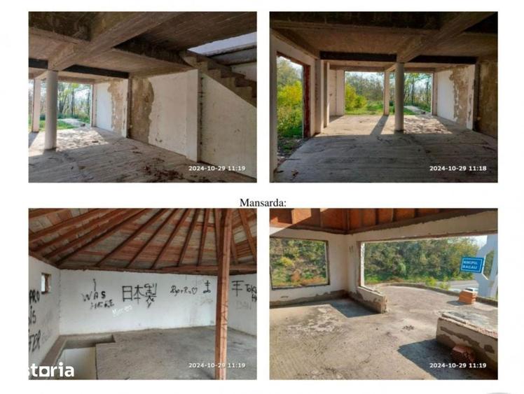 Casă cu 2 camere cu Teren 377 Mp în Săucești