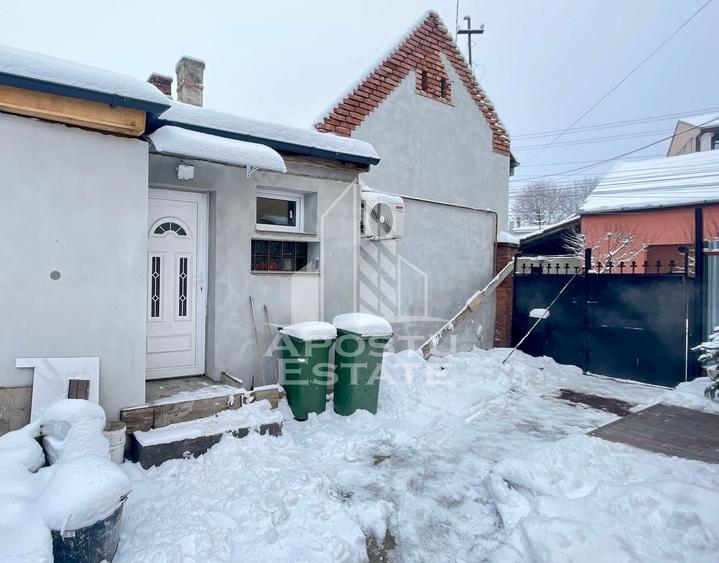 Casă cu 2 camere cu Canalizare în UTA