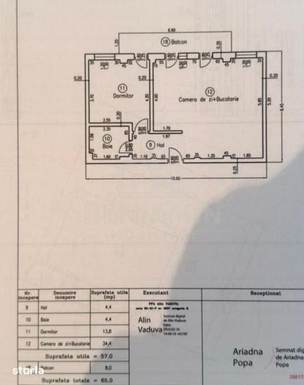 Apartament cu 2 camere semidecomandat în Pielești