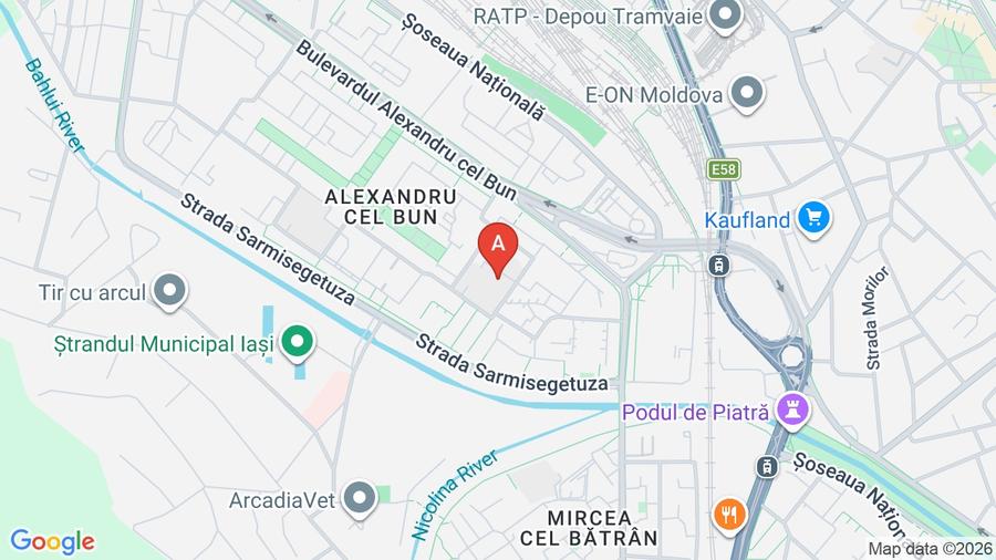 Apartament cu 3 camere semidecomandat, mobilat în Mircea cel Bătrân