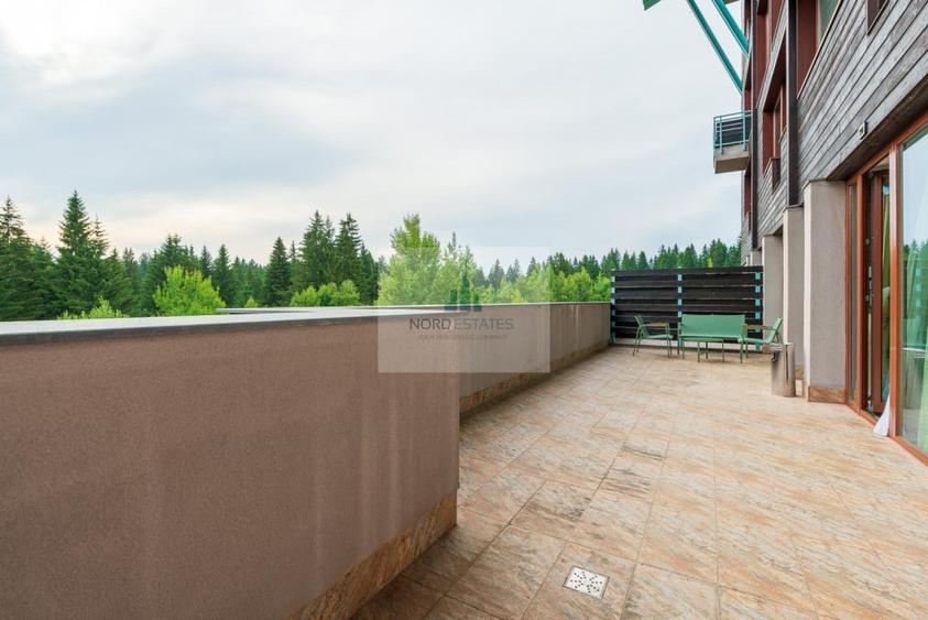 Apartament cu 4 camere, mobilat în Poiana Brașov