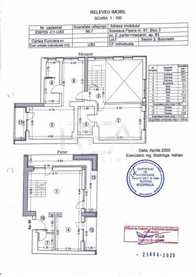 Apartament cu 3 camere decomandat, mobilat în Aviației