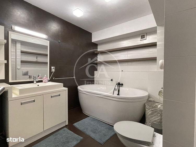 Apartament cu 3 camere decomandat, mobilat în Nufărul
