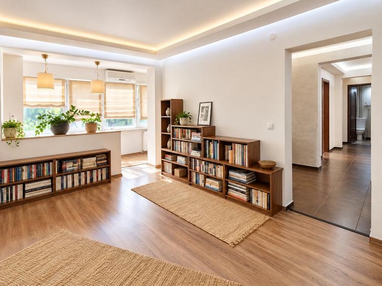 Apartament cu 3 camere decomandat, mobilat în Militari