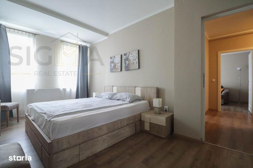 Apartament cu 2 camere, mobilat în Între Lacuri