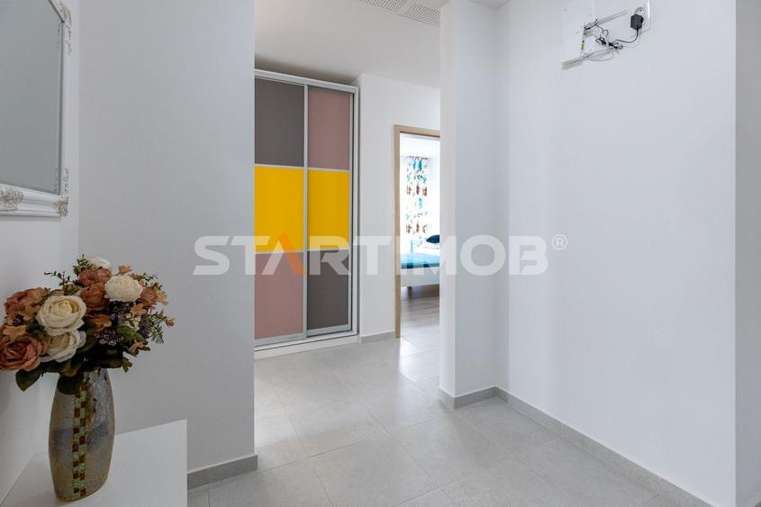 Apartament mobilat  3 camere Urban Plaza cu parcare - 14