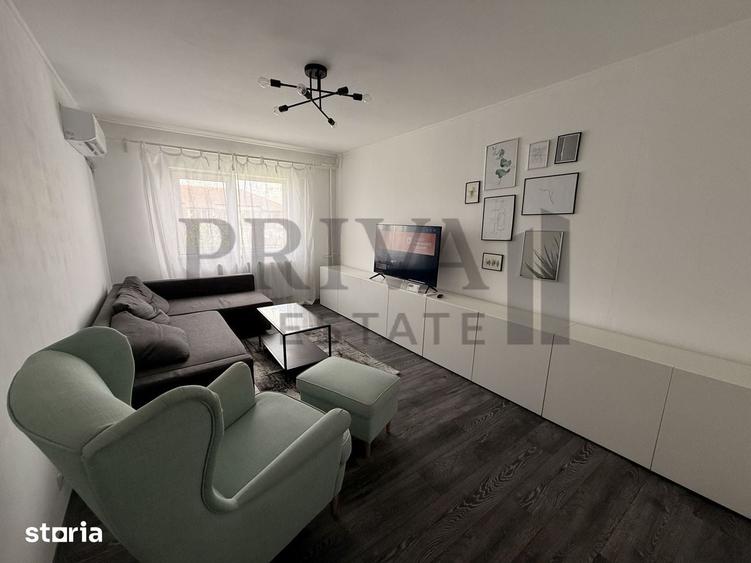 Apartament cu 2 camere decomandat, mobilat în Aradului