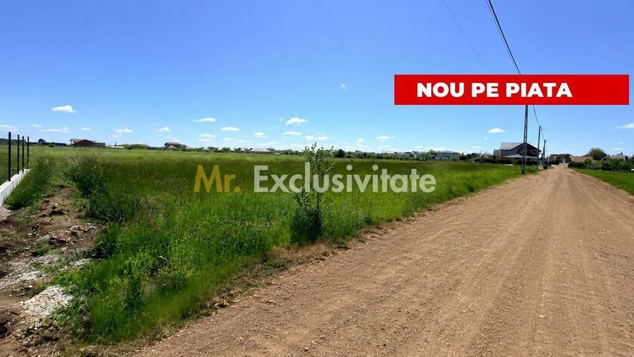Teren Construcții intravilan de 500 mp, în Bradu