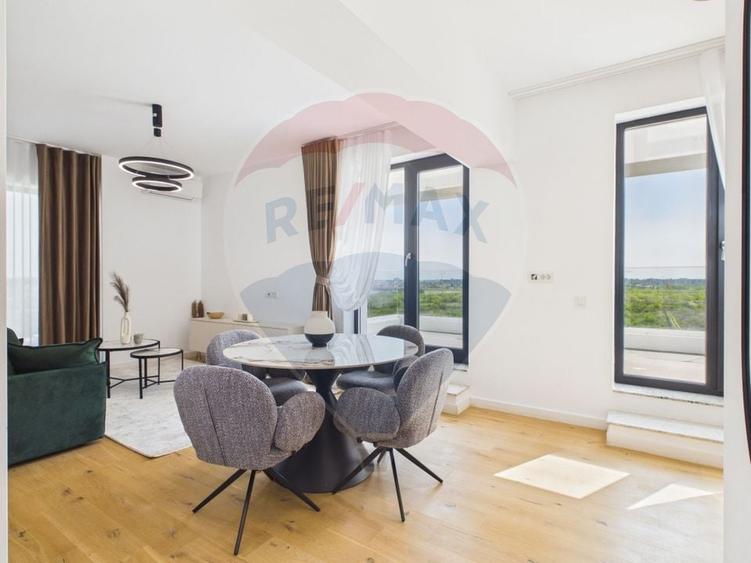 Apartament cu 2 camere decomandat, mobilat în Pipera