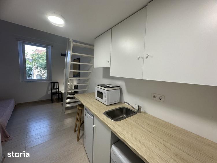 Studio mobilat,renovat, zona vile - linistita, etaj 1, langa Cismigiu - 1