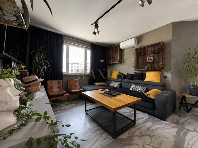 Apartament cu 2 camere semidecomandat, mobilat în Florești