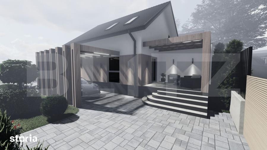Casa premium in Budiul Mic | Finisaje de lux, garaj modern si zona lin - 1
