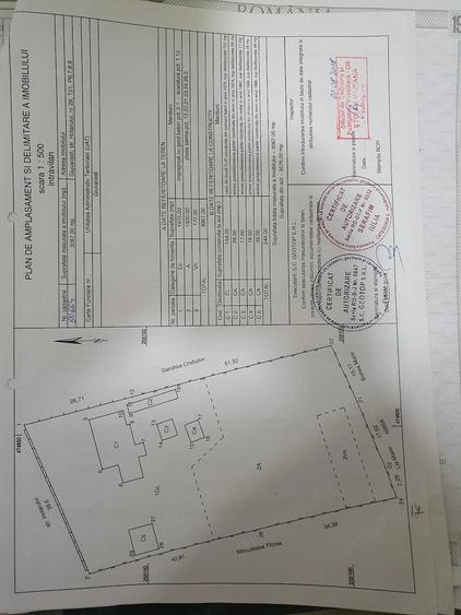 Casă cu Teren 3067 Mp în Giuvărăști