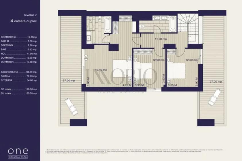 Duplex 4 Camere | One Herastrau Plaza - 20
