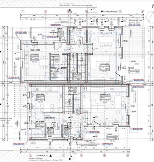 Duplex cu 4 camere cu Canalizare în Chinteni