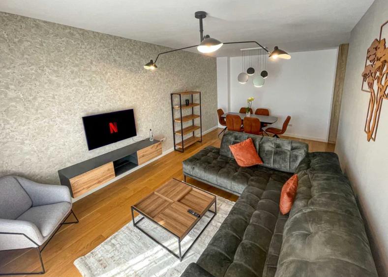 Apartament cu 2 camere decomandat, mobilat în Herăstrău — fotografia 2