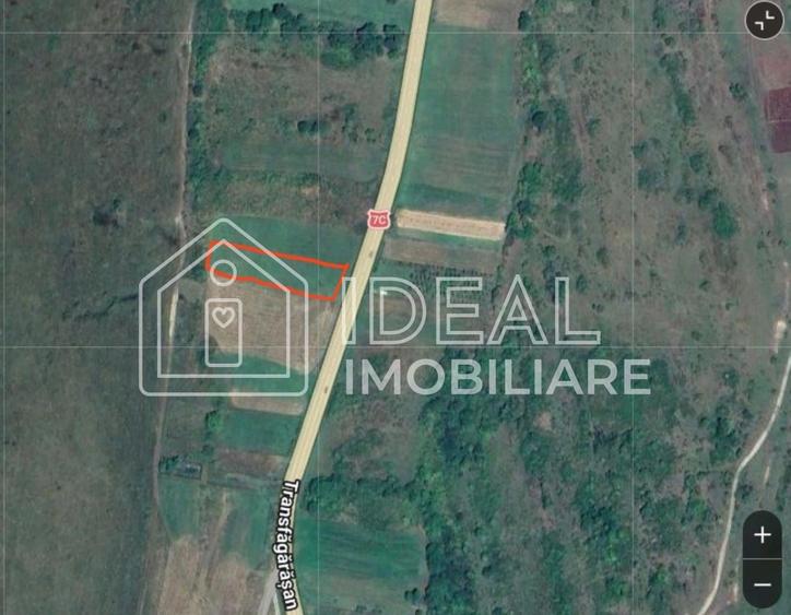 Teren agricol extravilan de 1800 mp, în Cârțișoara