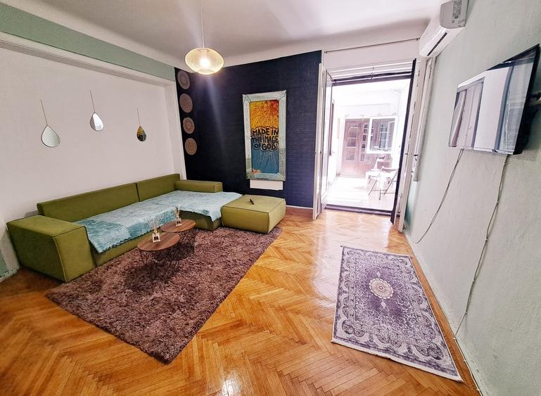 Apartament cu 2 camere semidecomandat în P-ța Romană