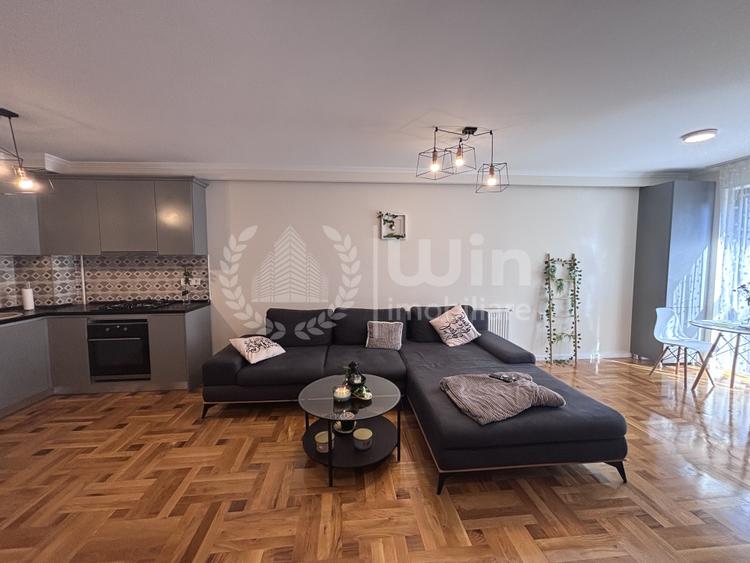Apartament cu 2 camere semidecomandat, mobilat în Bună Ziua