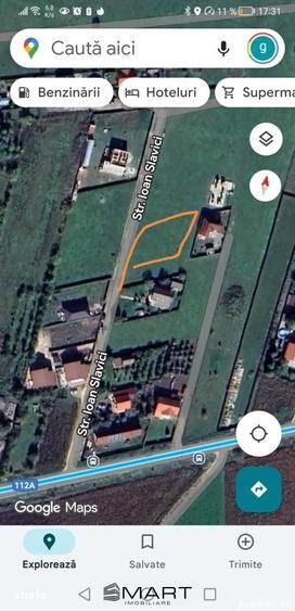 Teren de 1000 mp, în Bod