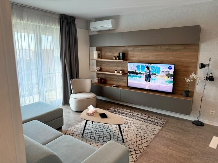 Apartament cu 2 camere decomandat, mobilat în Pipera