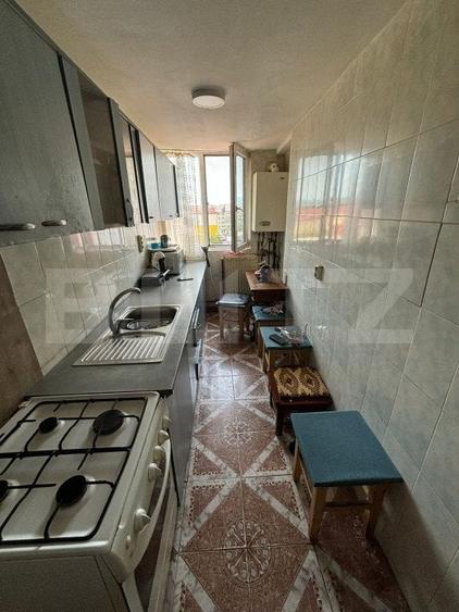 Apartament cu 2 camere semidecomandat, mobilat în Nord
