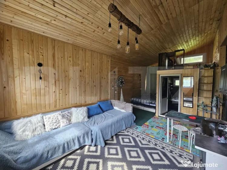 Casă cu 2 camere cu Teren 250 Mp în Arieșeni