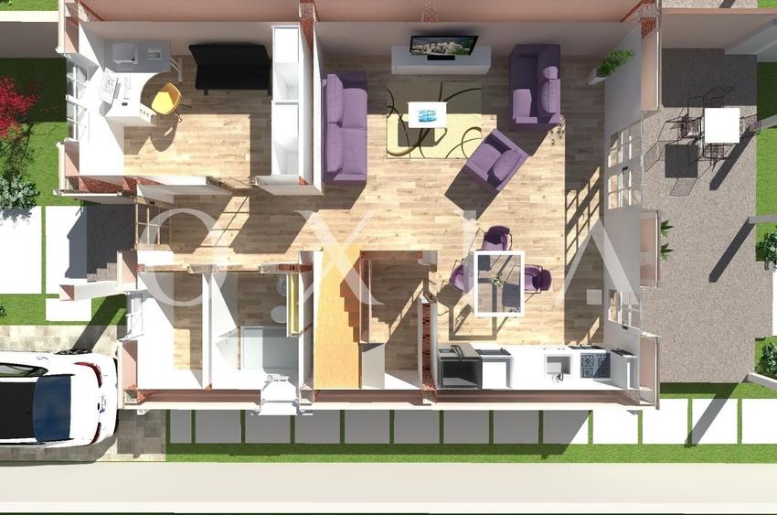 Duplex cu 5 camere cu Canalizare în Remetea Mare