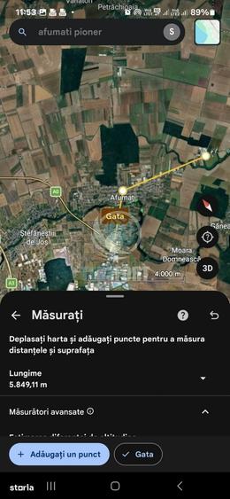 Teren de 3750 mp, în Găneasa