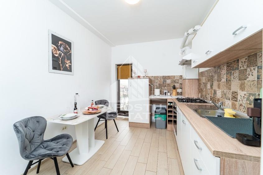 Apartament cu 2 camere decomandat, mobilat în Giroc