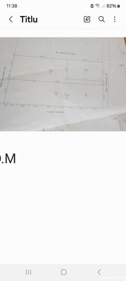 Teren de 2200 mp, în Dealul Malului